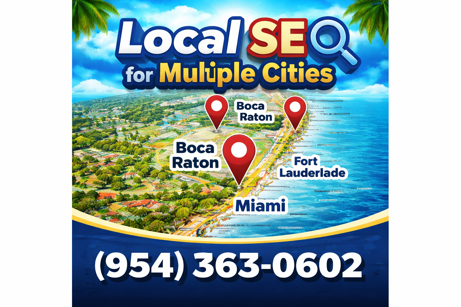 Local SEO for Multiple Cities in Boca Raton