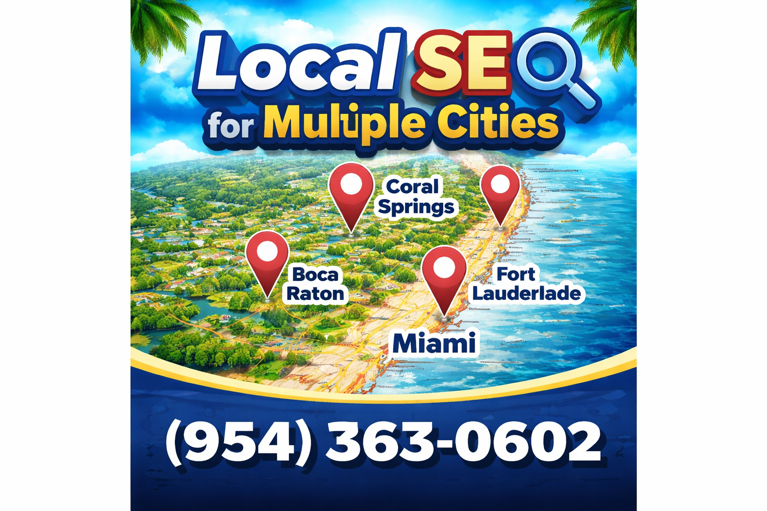 Local SEO for Multiple Cities in Coral Springs